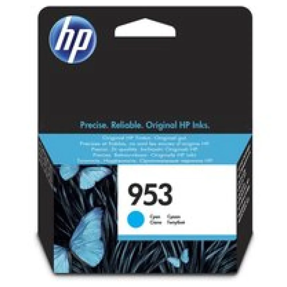 Original HP F6U12AE / 953 Tintenpatrone cyan – Bild 2