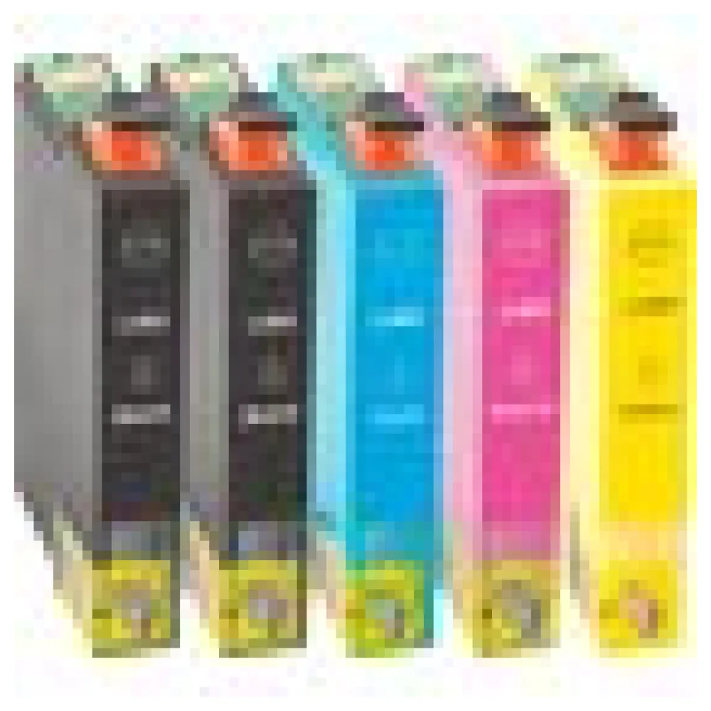 Multipack kompatibel zu Epson C13T12814011 / T1281 enthält 5x Tintenpatrone – Bild 3