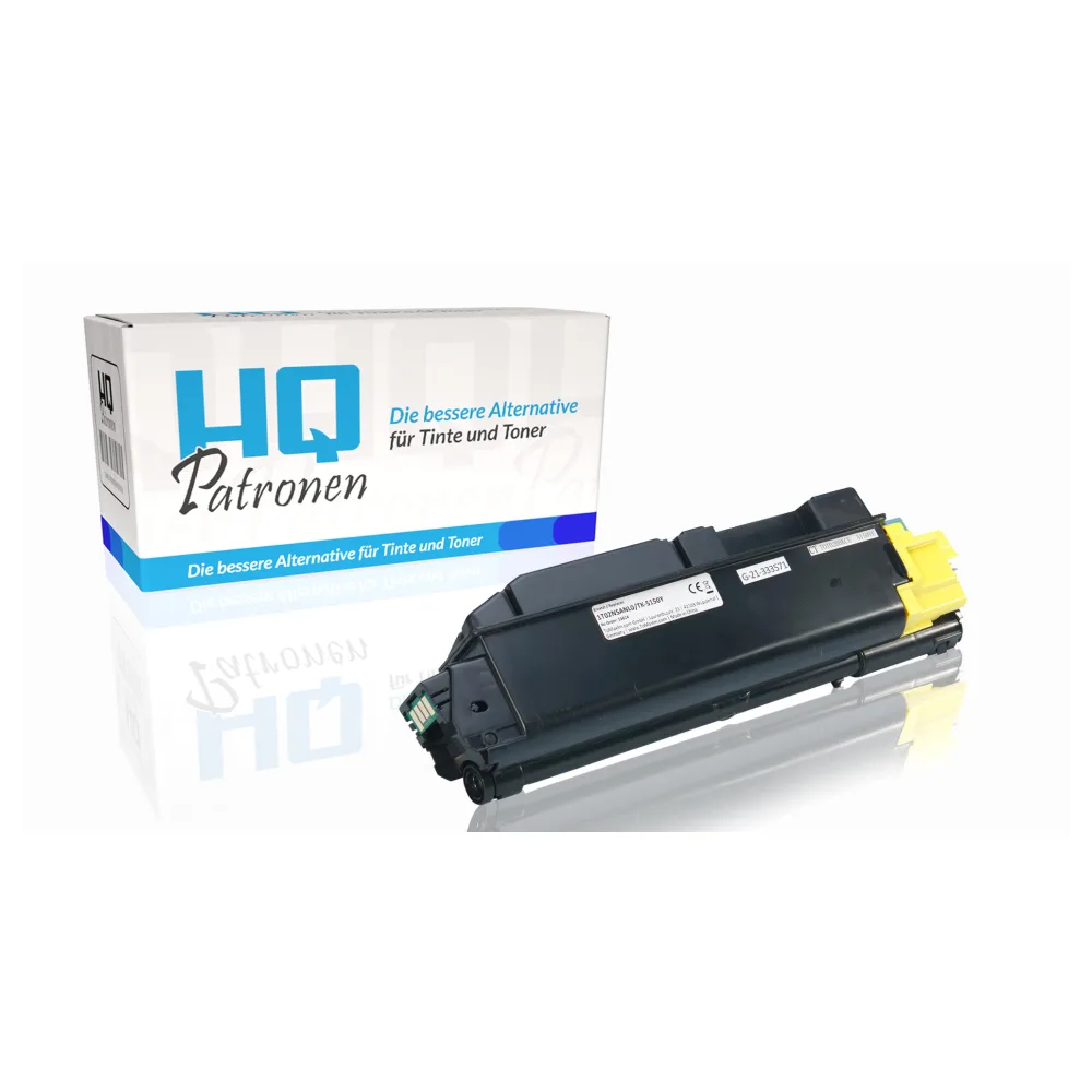 Kompatibel zu Kyocera 1T02NSANL0 / TK-5150Y Tonerkartusche, gelb