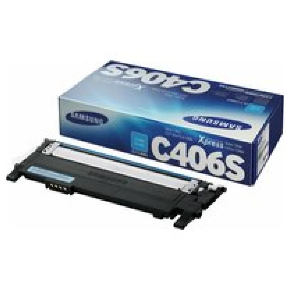 Original Samsung / HP ST984A / CLTC406S Toner cyan – Bild 2