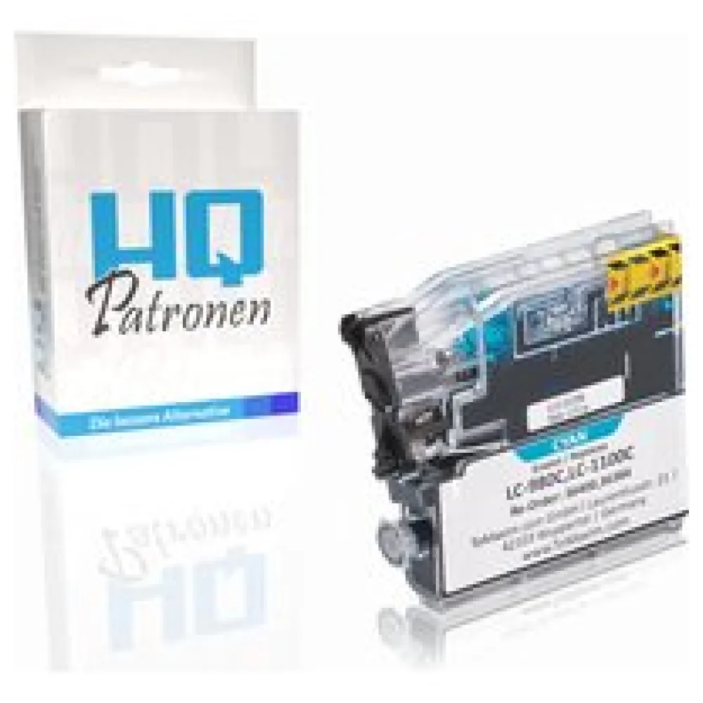 Kompatibel zu Brother LC-980C XL Tintenpatrone, cyan – Bild 2