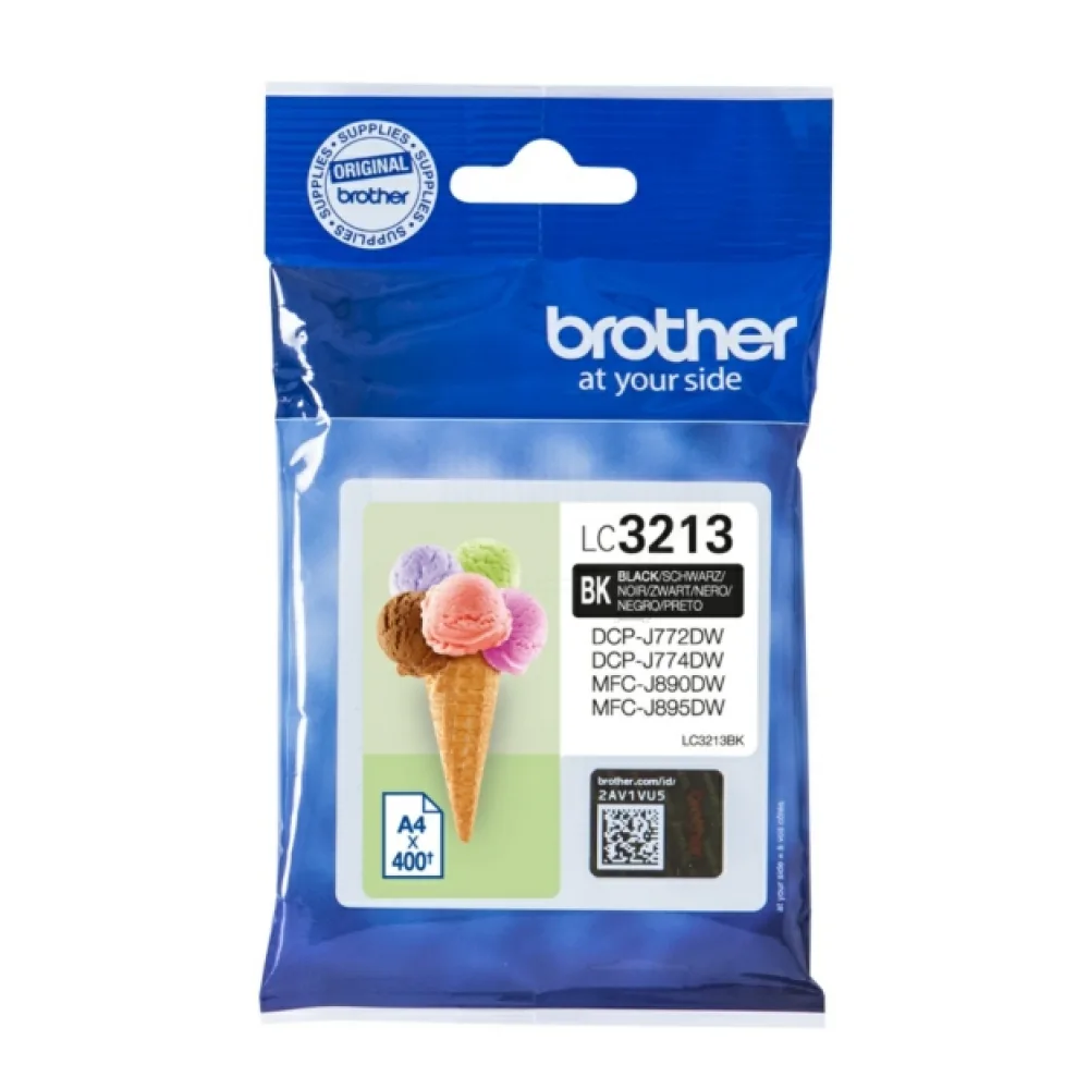 Original Brother LC3213BK Tintenpatrone schwarz