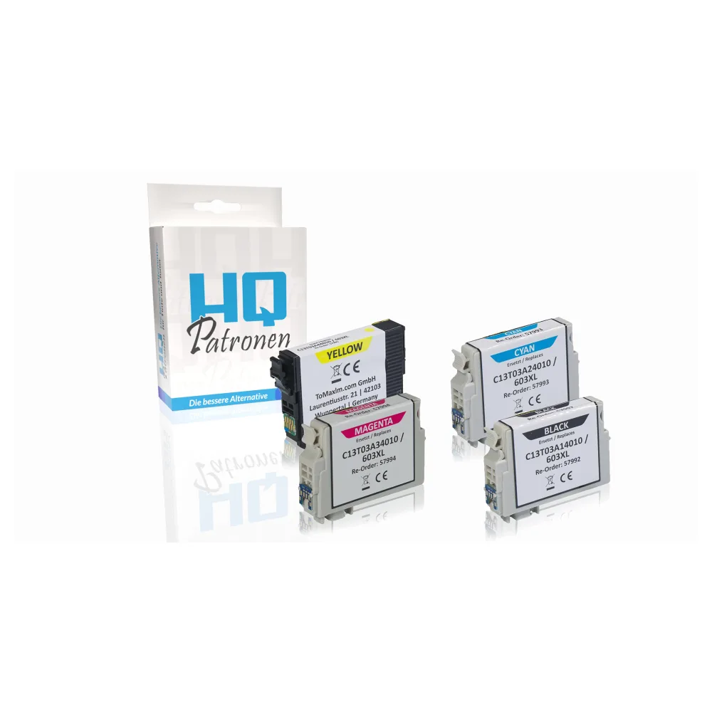 Kompatibel zu Epson C13T03A64010 / 603XL Tintenpatrone, Multipack