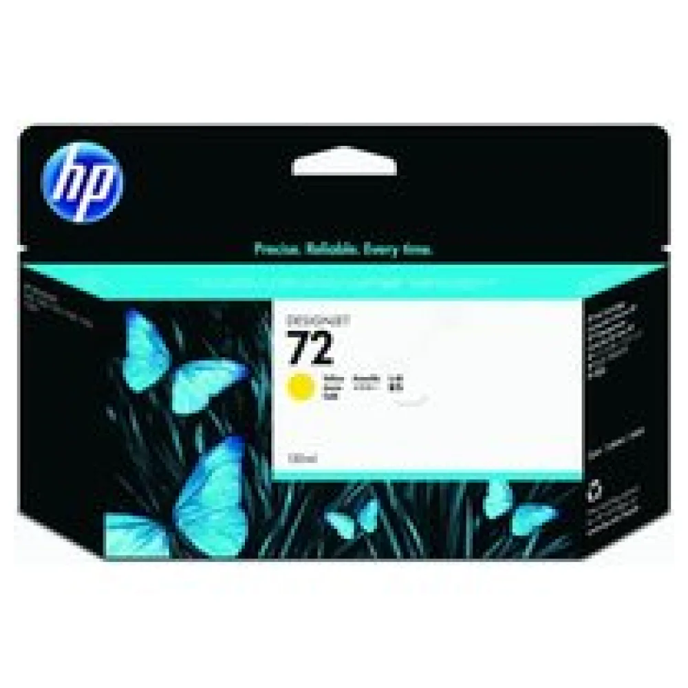 Original HP C9373A / 72 Tintenpatrone gelb – Bild 2
