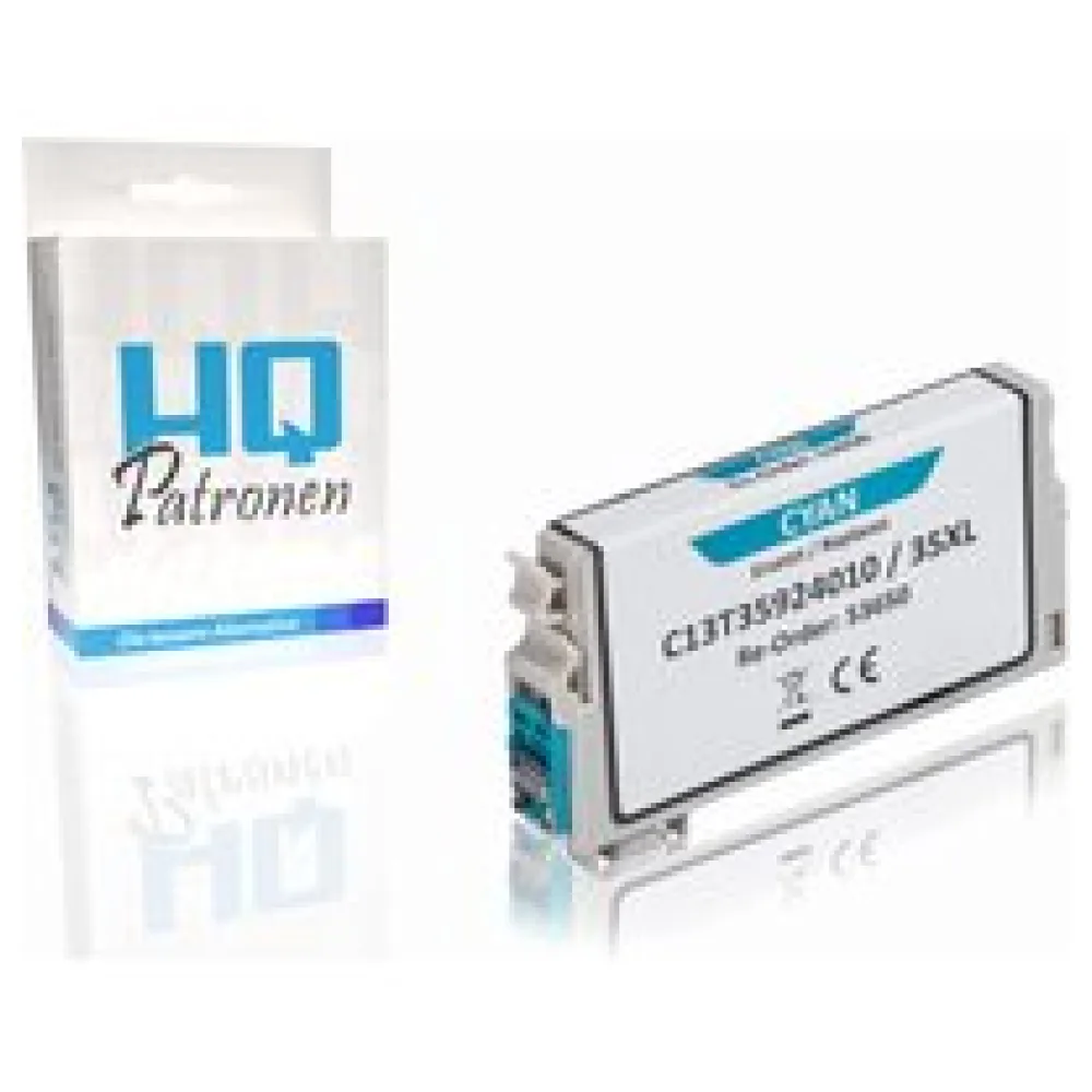 Kompatibel zu Epson C13T35924010 / 35XL Tintenpatrone, cyan – Bild 2