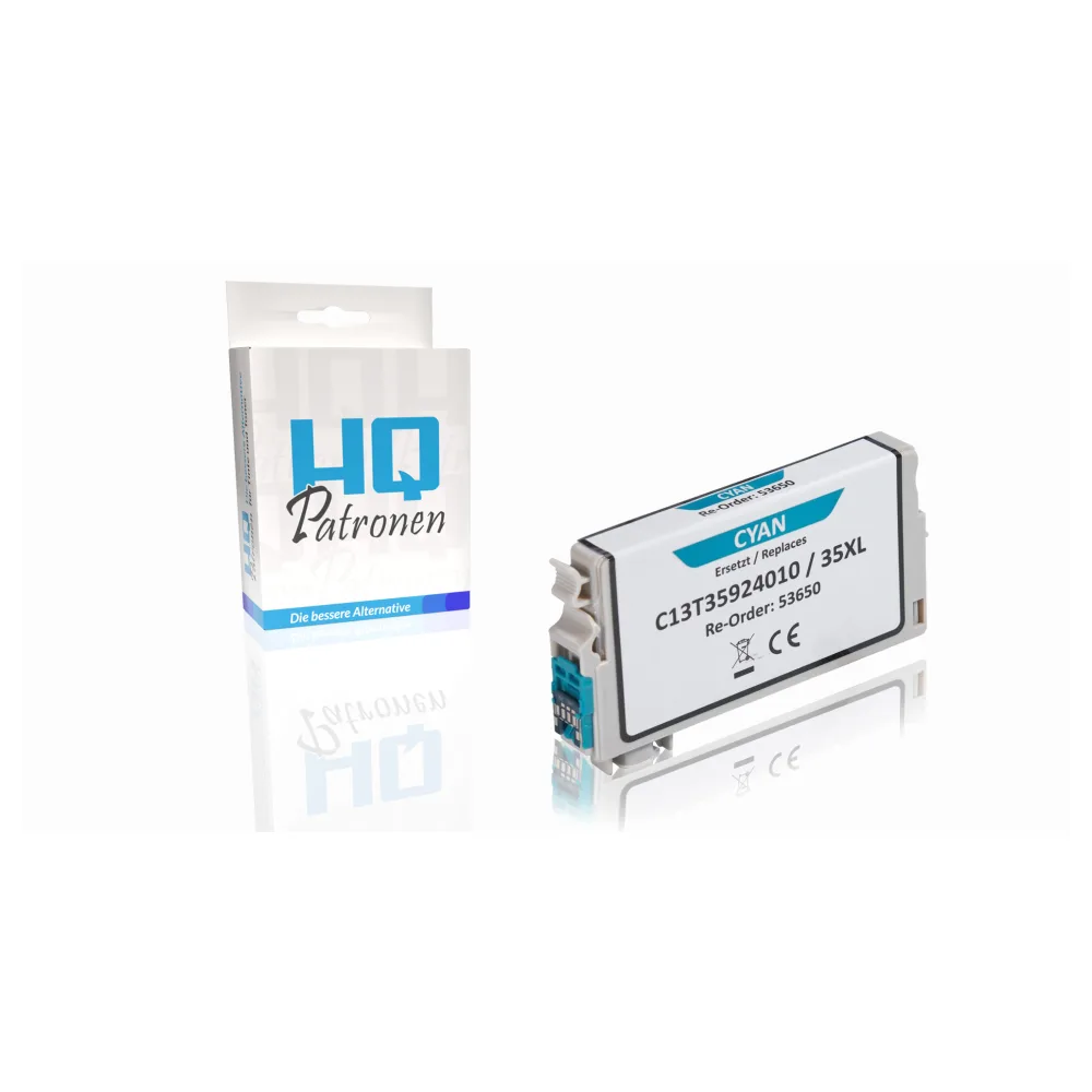 Kompatibel zu Epson C13T35924010 / 35XL Tintenpatrone, cyan