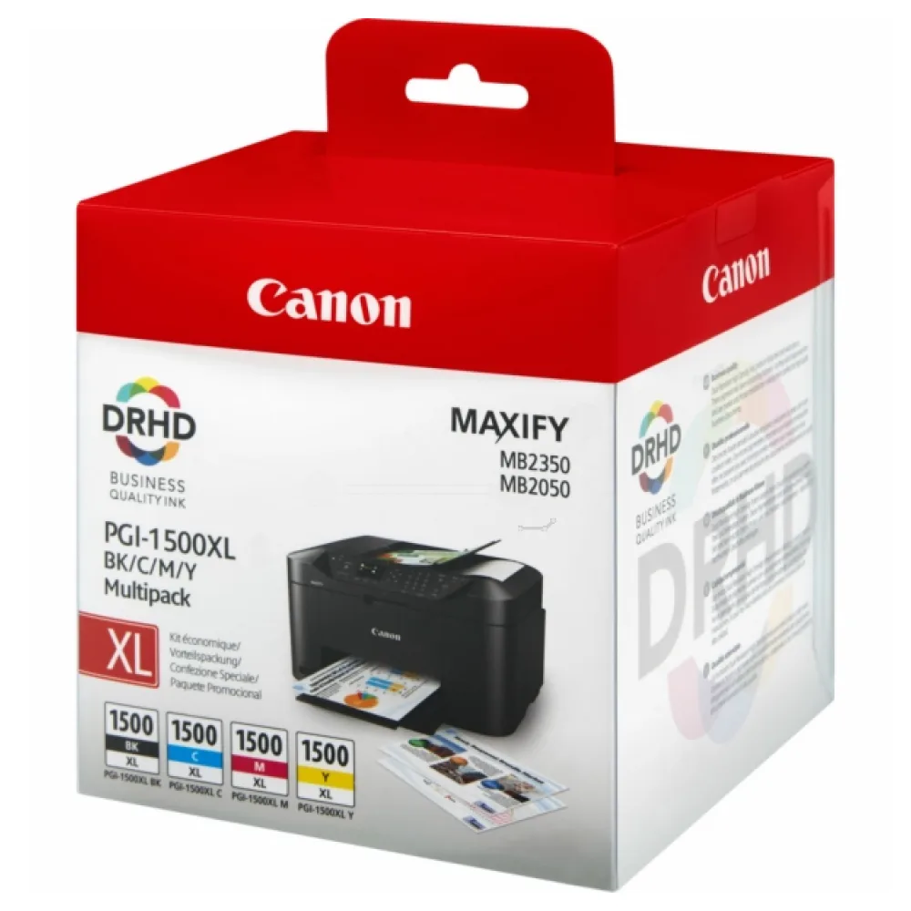 Original Canon 9182B010 / PGI1500XLCMYBK Tintenpatrone Multipack