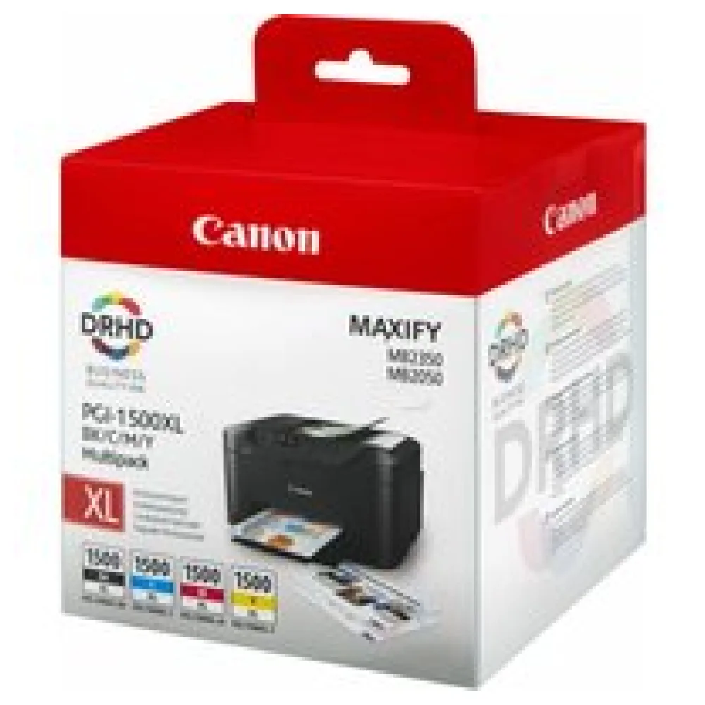 Original Canon 9182B010 / PGI1500XLCMYBK Tintenpatrone Multipack – Bild 2