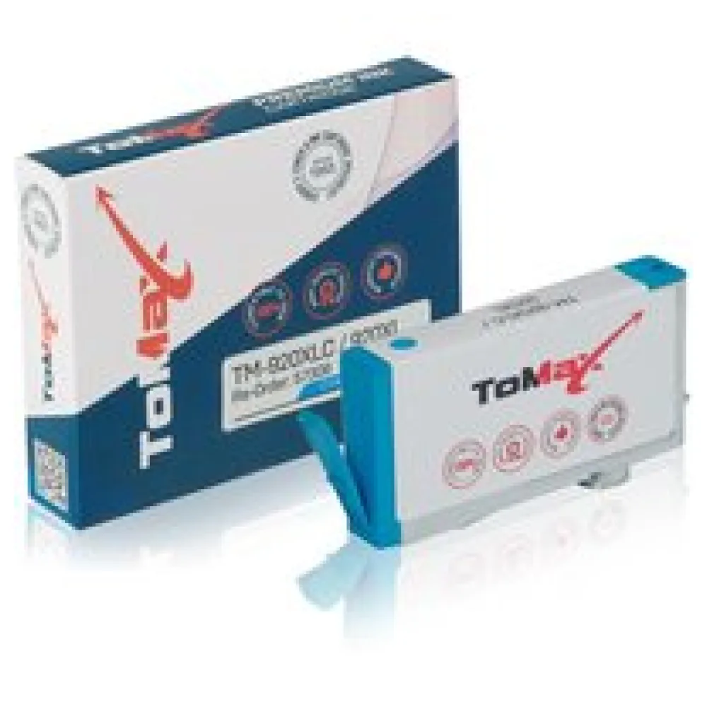 ToMax Premium ersetzt HP CD972AE / 920XL Tintenpatrone, cyan – Bild 2