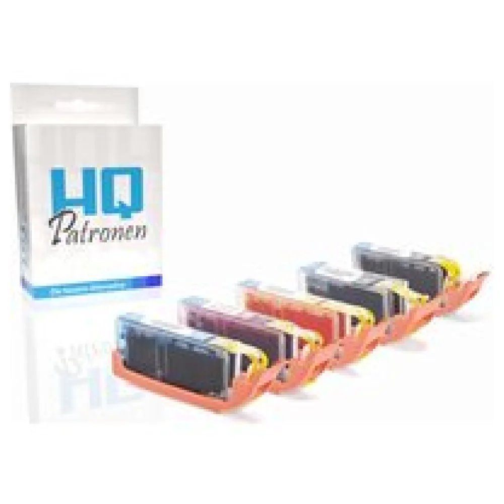 Multipack kompatibel zu Canon 6443B001 / CLI-551XL enthält 5 x Tintenpatrone – Bild 2