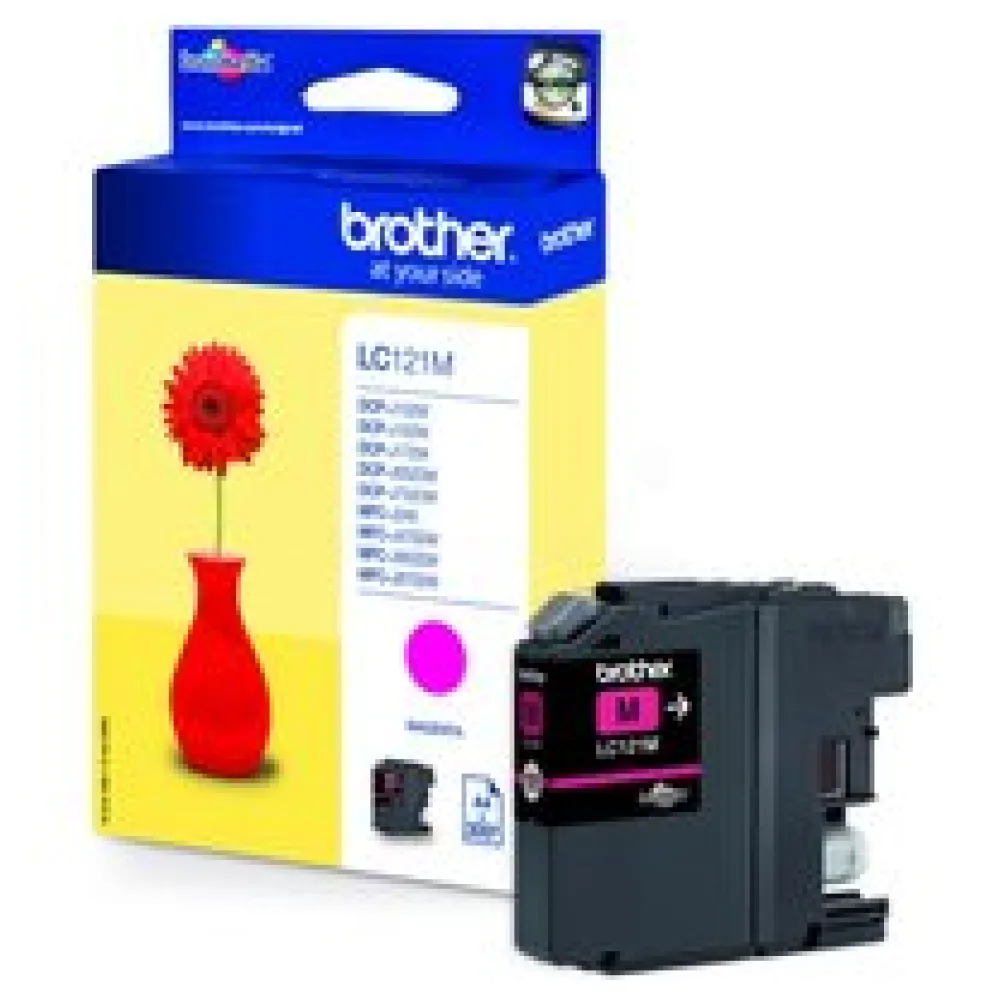 Original Brother LC121M Tintenpatrone magenta – Bild 2