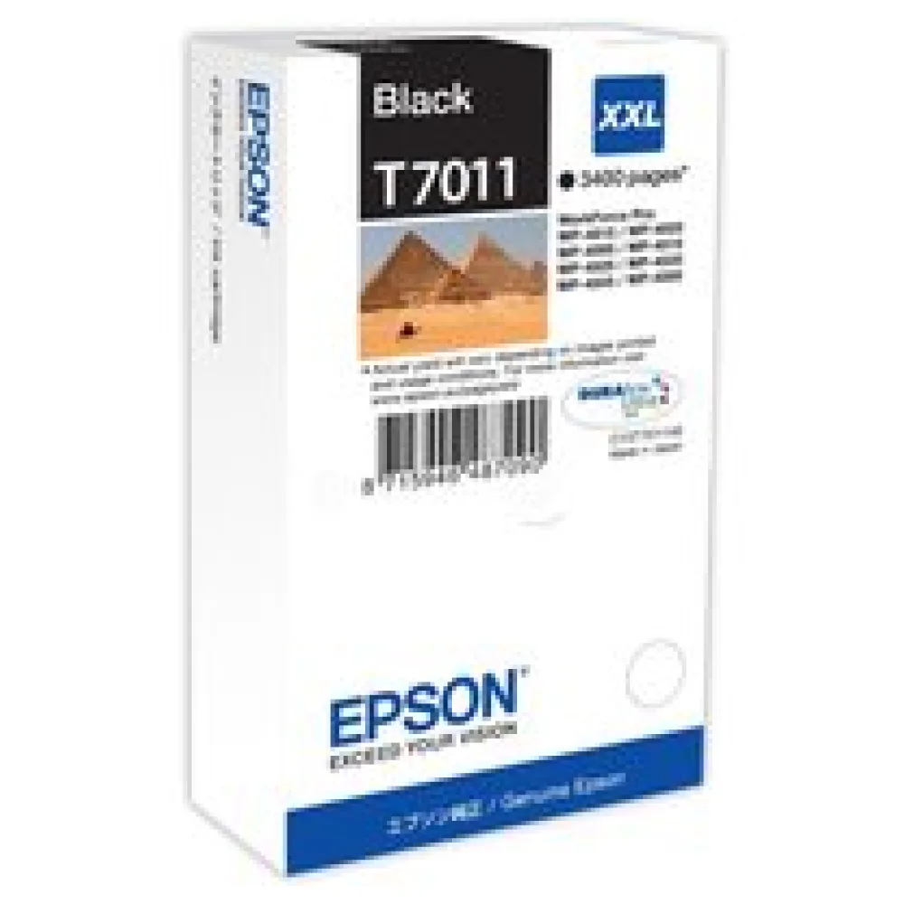 Original Epson C13T70114010 / T7011 Tintenpatrone schwarz – Bild 2
