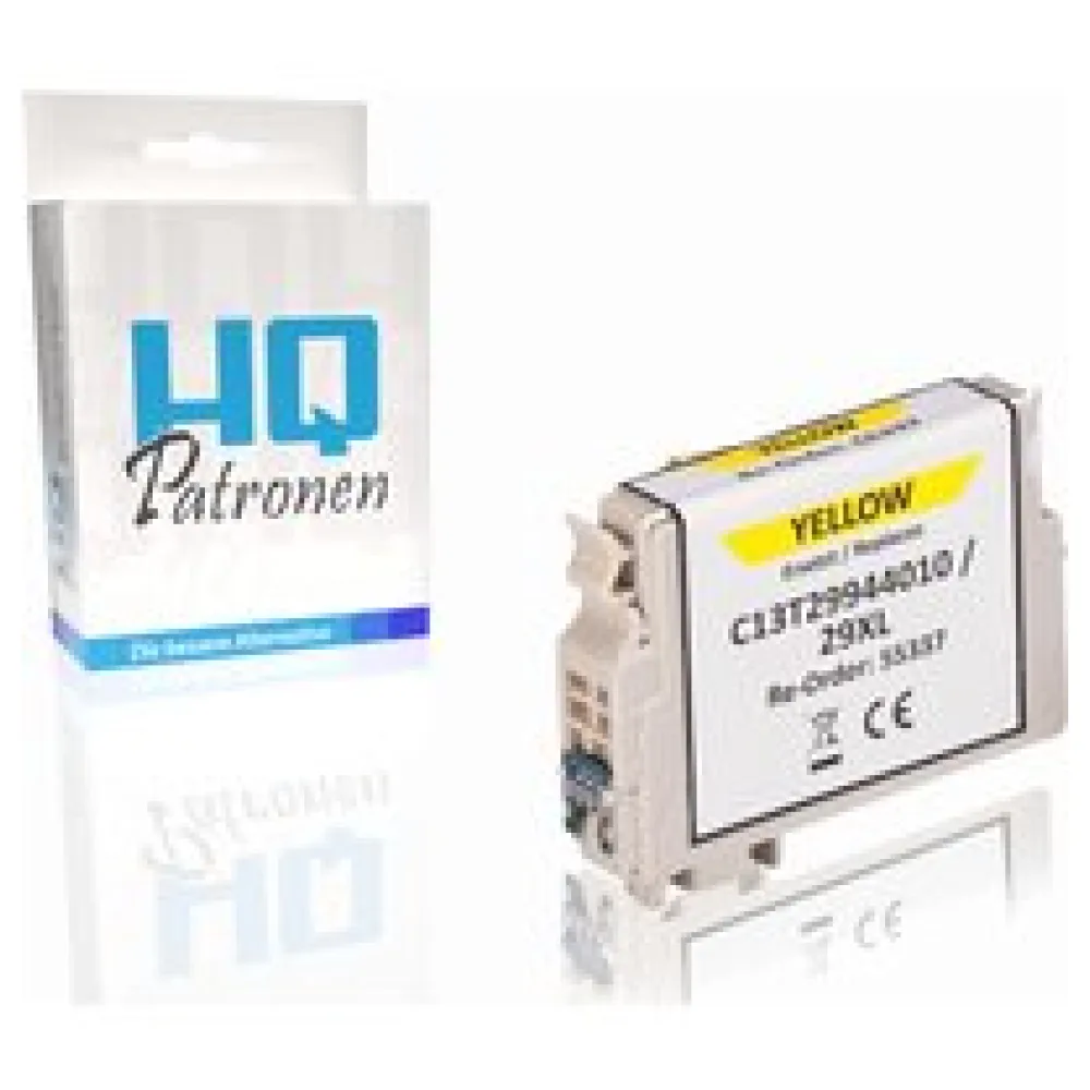 Kompatibel zu Epson C13T29944010 / 29XL Tintenpatrone, gelb – Bild 2