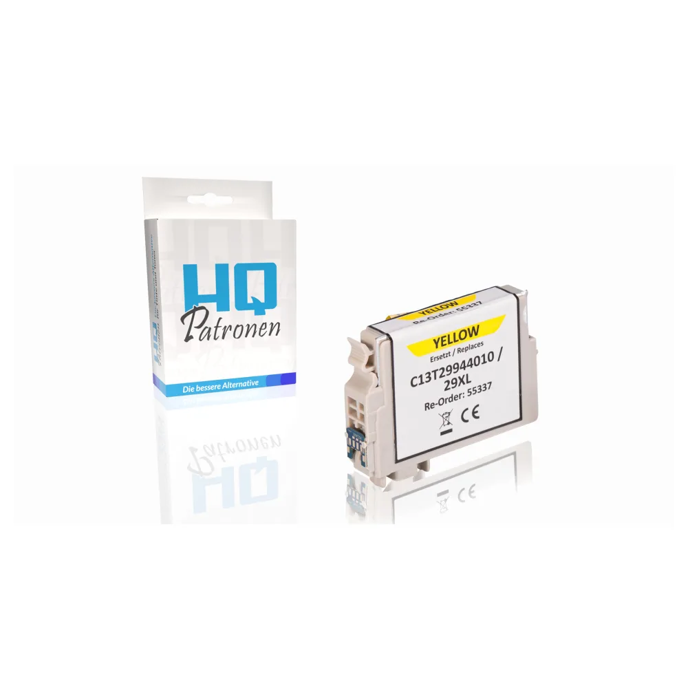 Kompatibel zu Epson C13T29944010 / 29XL Tintenpatrone, gelb