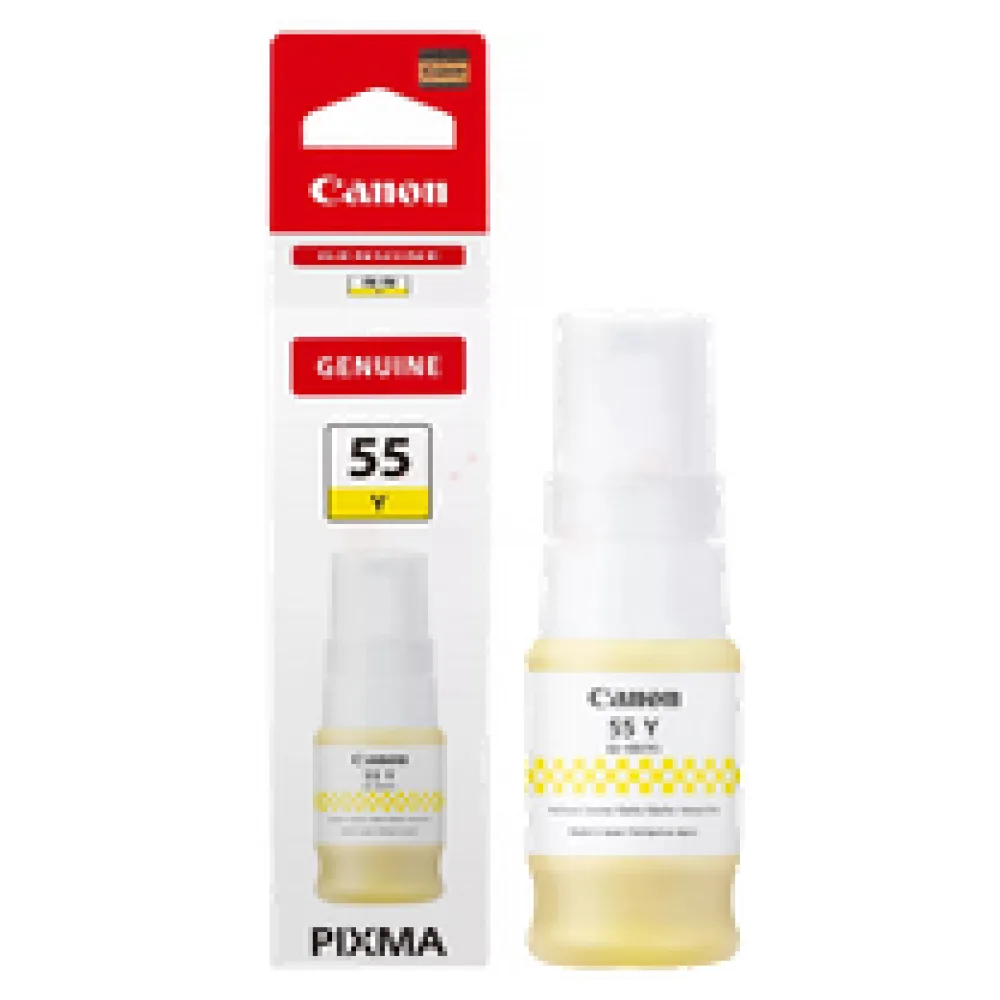 Original Canon 6291C001 / GI55Y Tintenflasche gelb – Bild 2
