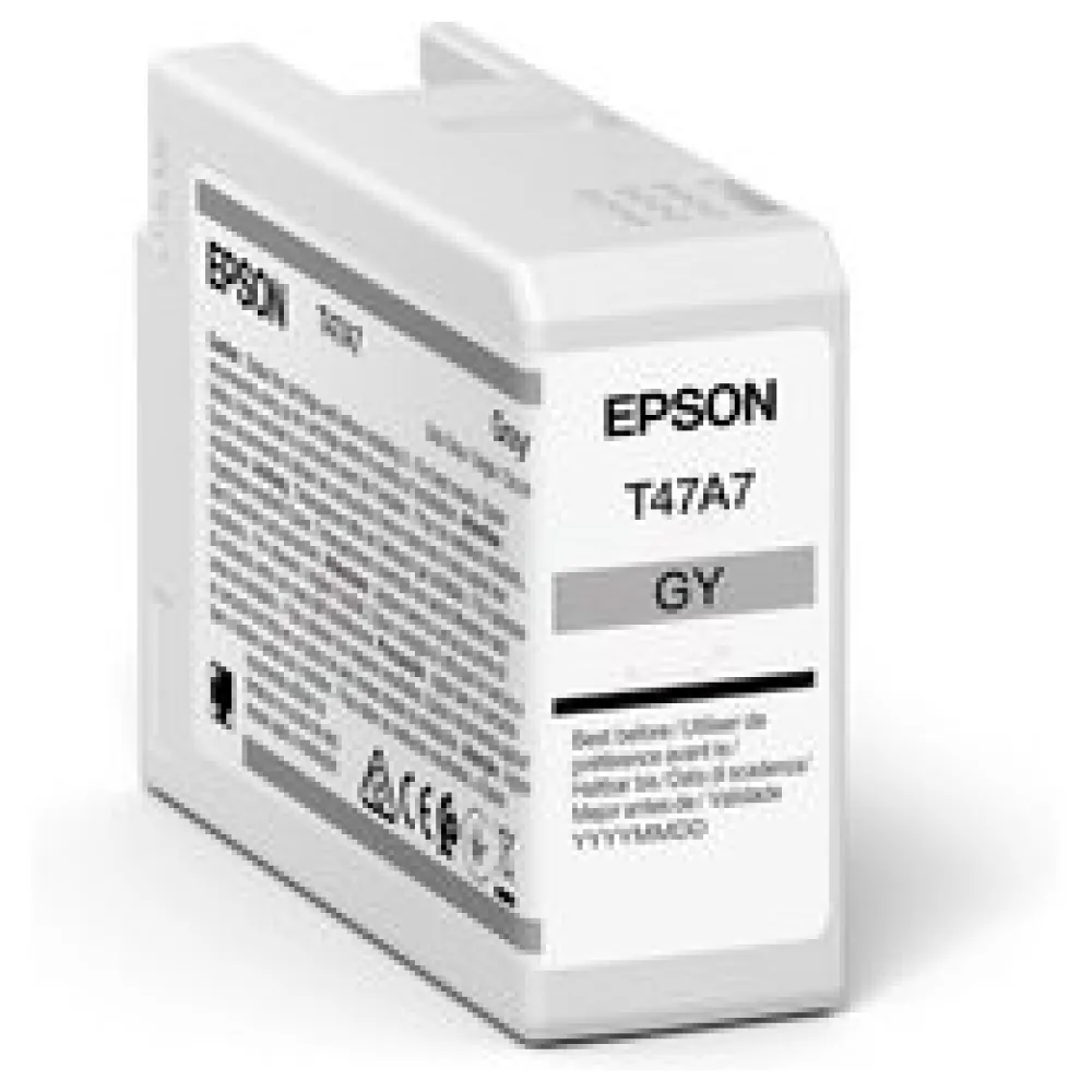 Original Epson C13T47A700 / T47A7 Tintenpatrone grau – Bild 2