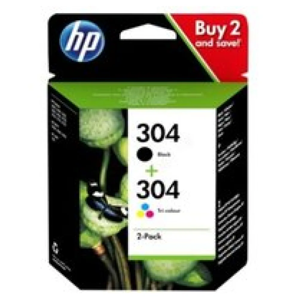 Original HP 3JB05AE / 304 Druckkopfpatrone Multipack – Bild 2