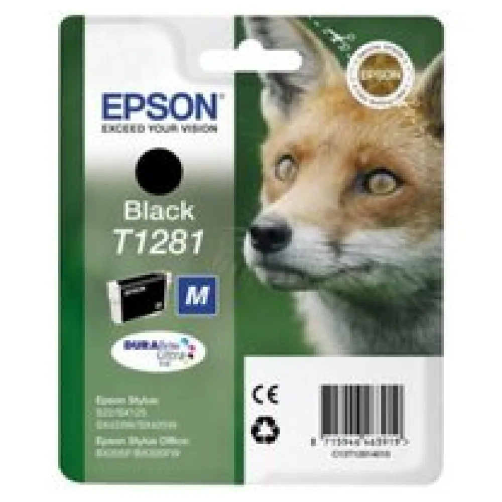 Original Epson C13T12814012 / T1281 Tintenpatrone schwarz – Bild 2