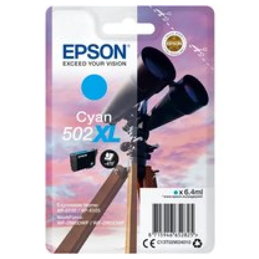 Original Epson C13T02W24010 / 502XL Tintenpatrone cyan – Bild 2