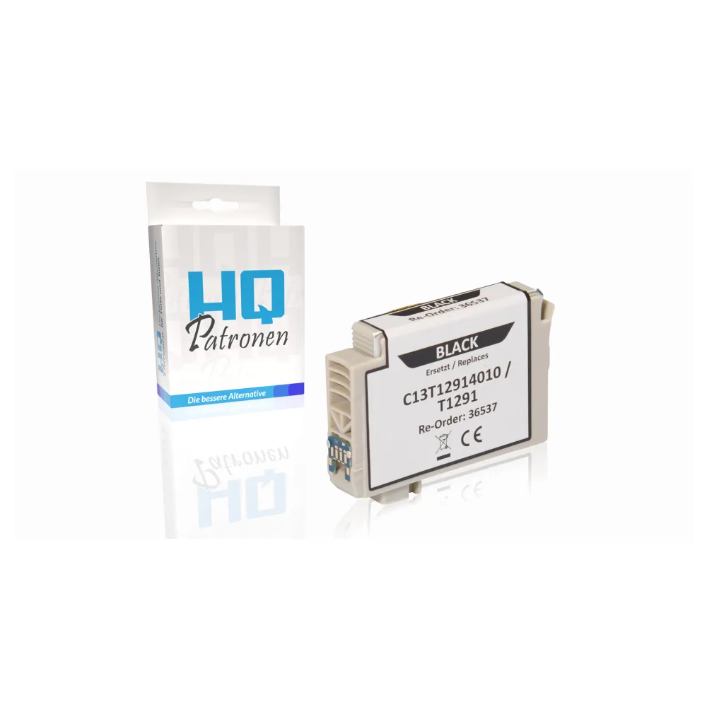 Kompatibel zu Epson C13T12914010 / T1291 Tintenpatrone, schwarz