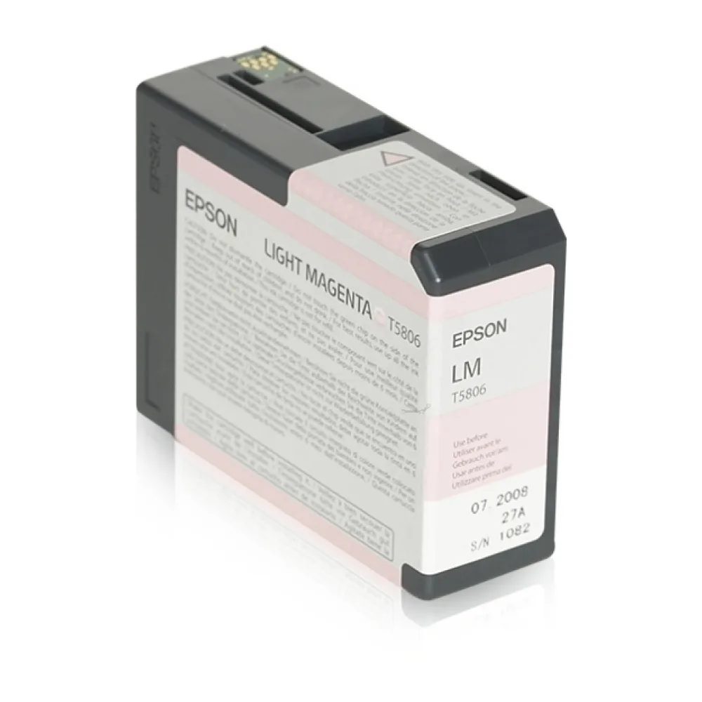 Original Epson C13T580600 / T5806 Tintenpatrone magenta hell