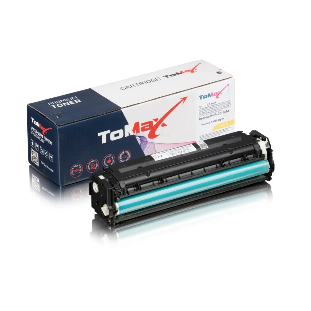 ToMax Premium ersetzt HP CB542A / 125A Toner, gelb
