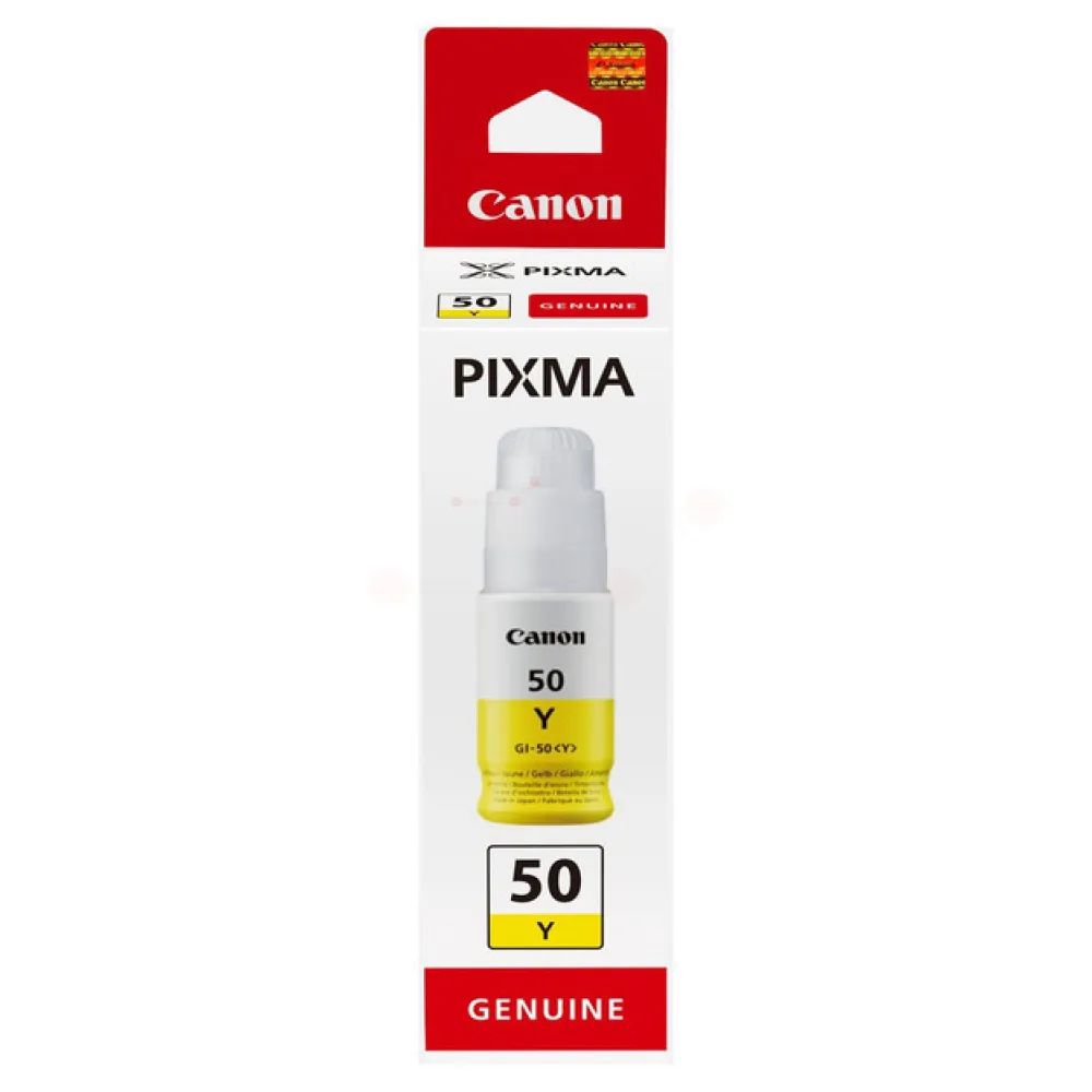 Original Canon 3405C001 / GI50Y Tintenflasche gelb