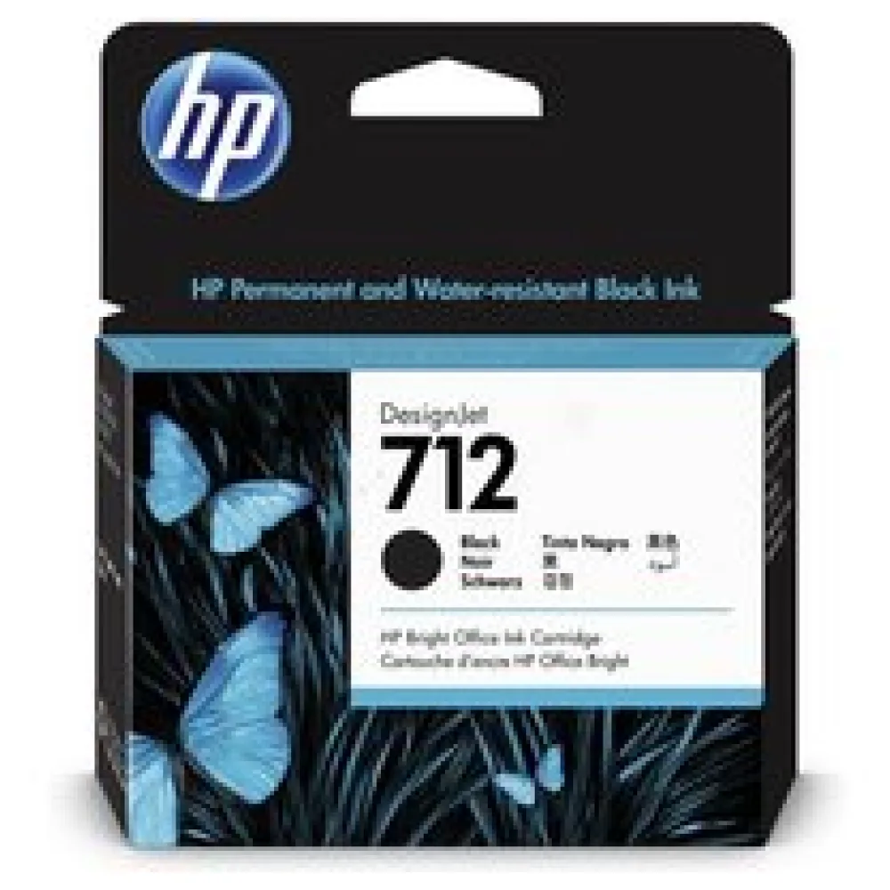Original HP 3ED71A / 712 Tintenpatrone schwarz – Bild 2