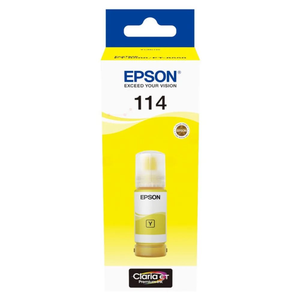 Original Epson C13T07B440 / 114 Tintenflasche gelb