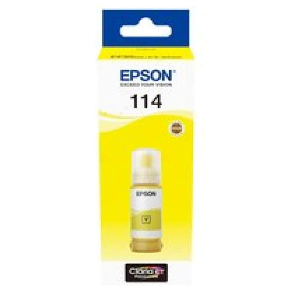 Original Epson C13T07B440 / 114 Tintenflasche gelb – Bild 2