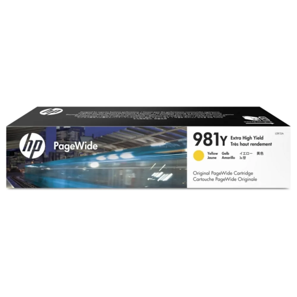 Original HP L0R15A / 981Y Tintenpatrone gelb