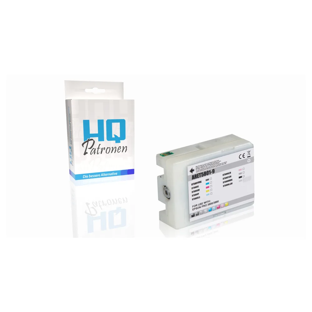 Kompatibel zu Epson C13T580900 / T5809 Tintenpatrone, schwarz