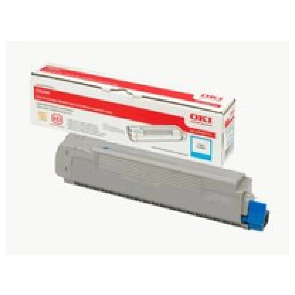 Original OKI 43487711 Toner cyan – Bild 2