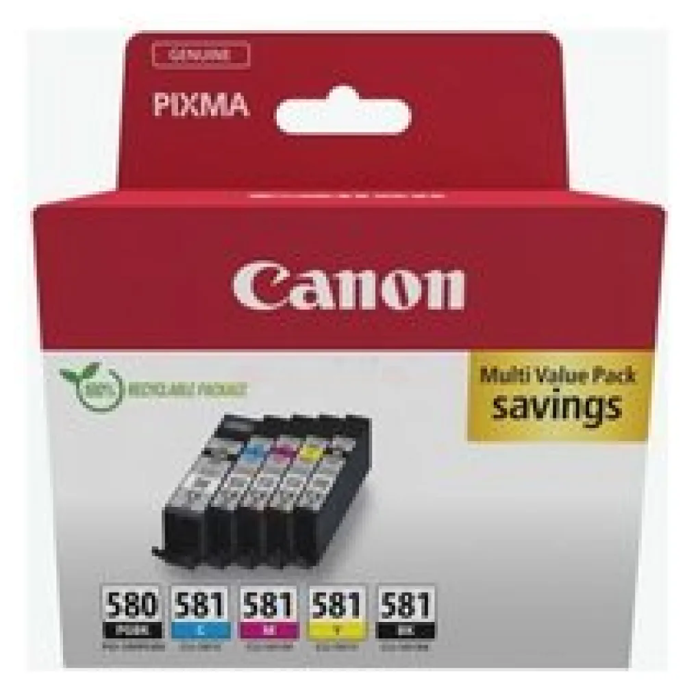 Original Canon 2078C007 / PGI580CLI581 Tintenpatrone Multipack – Bild 2