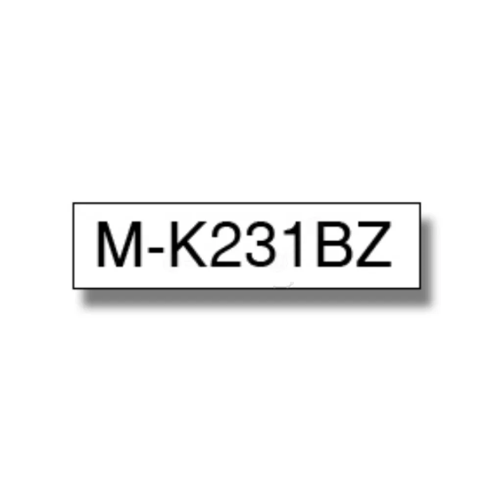 Original Brother MK231BZ P-Touch Farbband