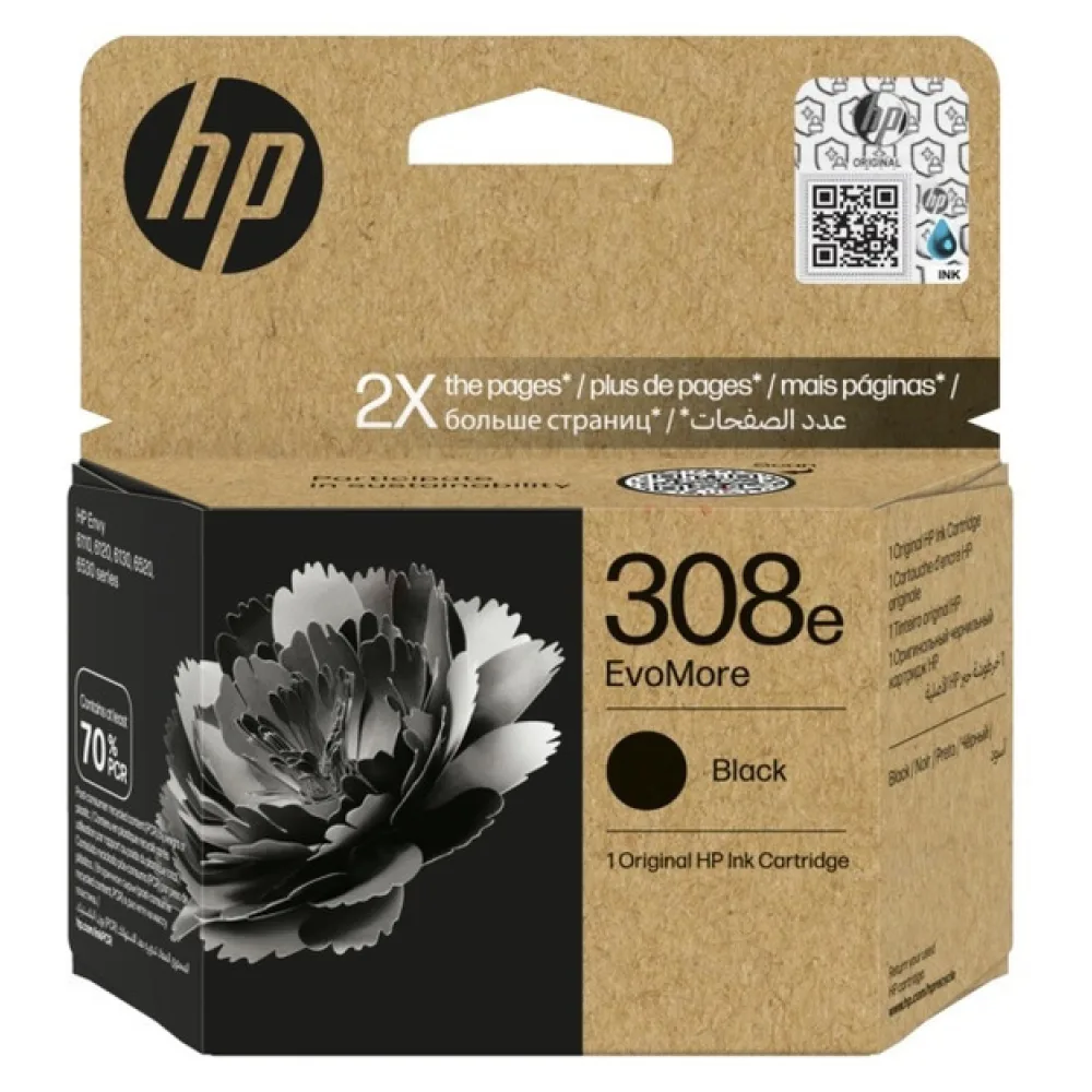 Original HP 7FP22UE / 308E Druckkopfpatrone schwarz