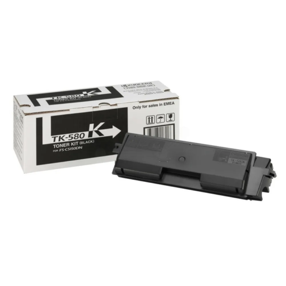 Original Kyocera 1T02KT0NL0 / TK580K Toner schwarz