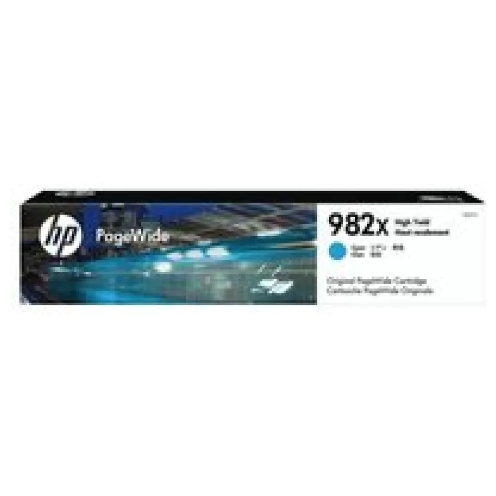 Original HP T0B27A / 982X Druckkopfpatrone cyan – Bild 2