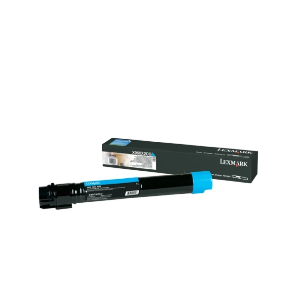 Original Lexmark X950X2CG Toner cyan