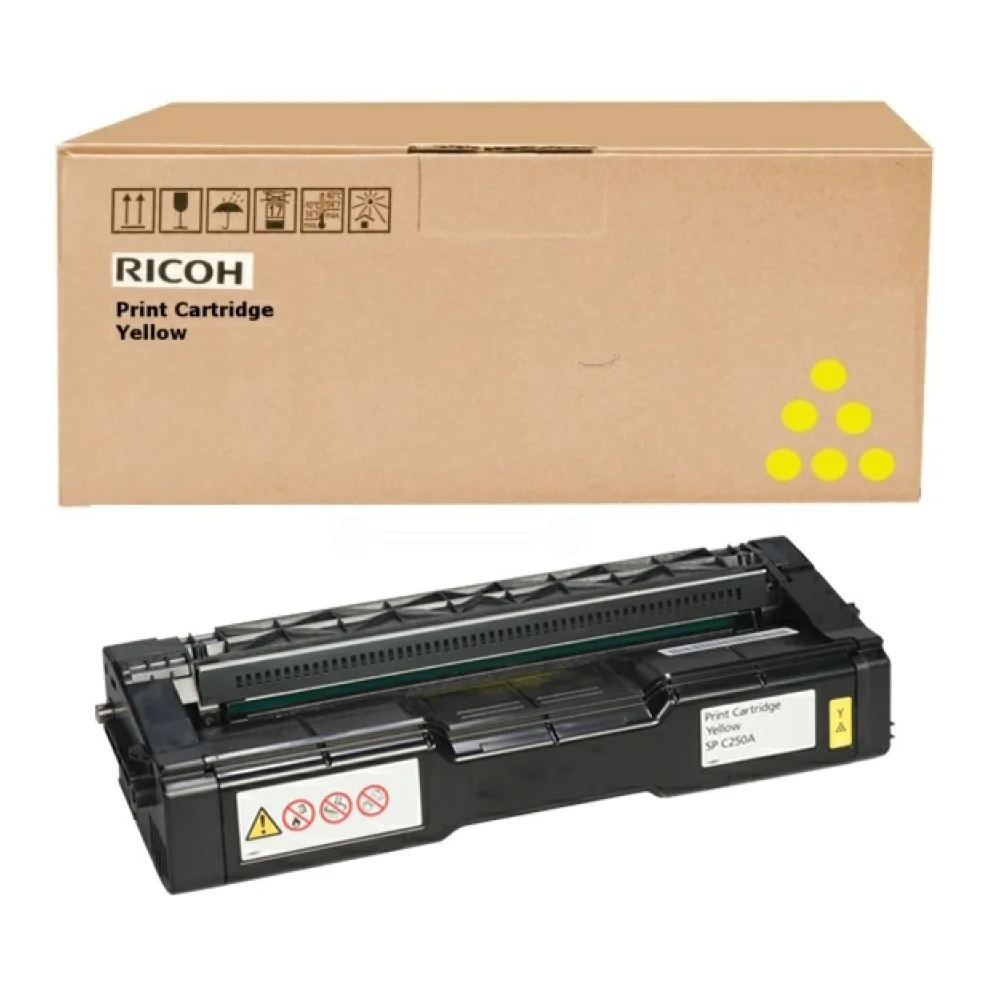 Original Ricoh 407534 Toner gelb
