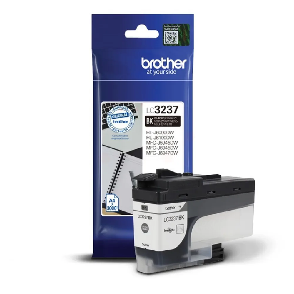 Original Brother LC3237BK Tintenpatrone schwarz