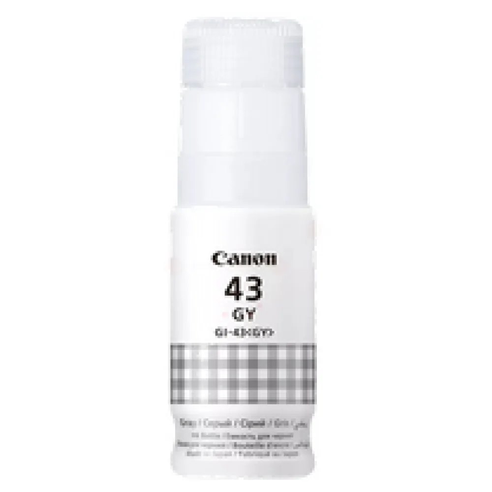 Original Canon 4707C001 / GI43GY Tintenflasche grau – Bild 2