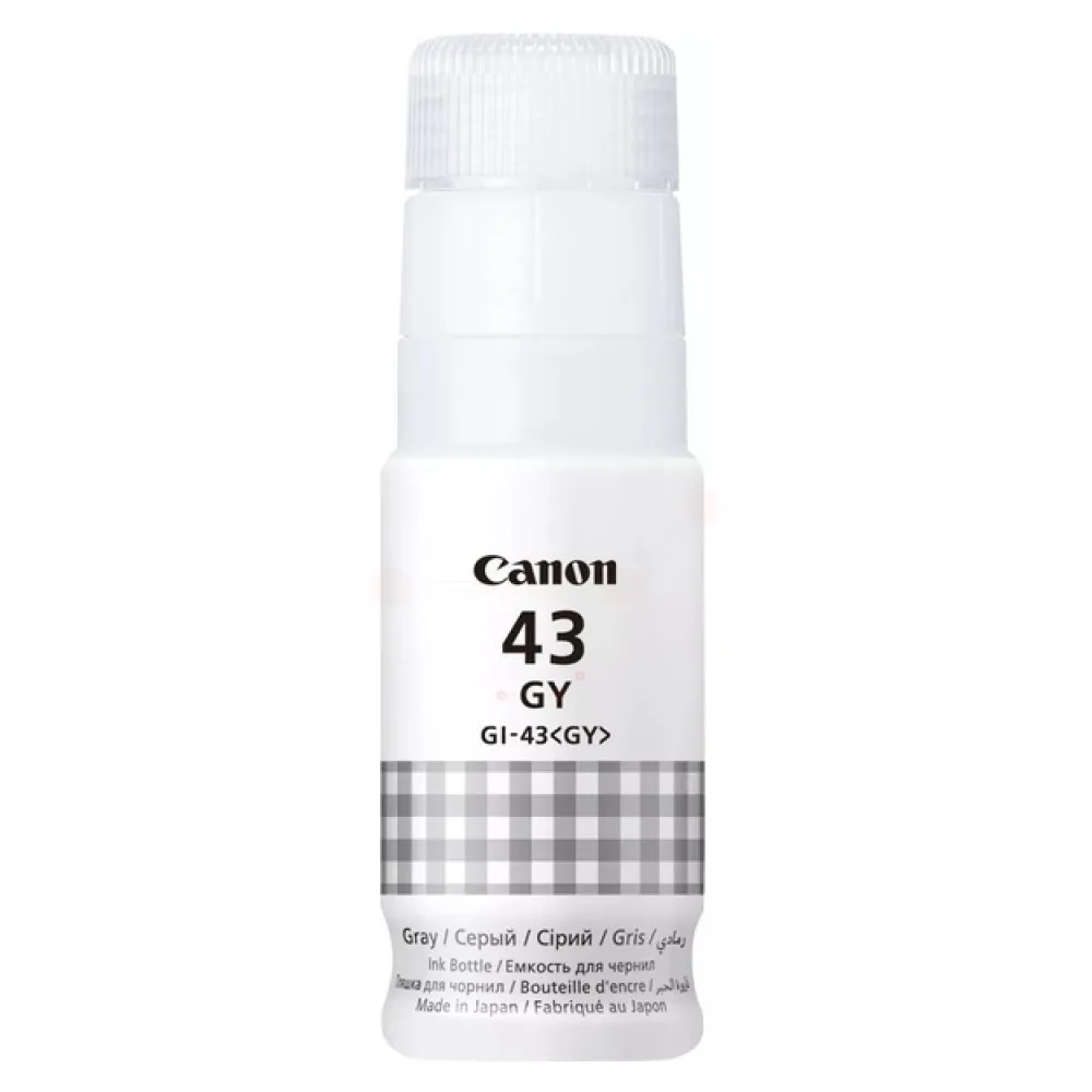 Original Canon 4707C001 / GI43GY Tintenflasche grau