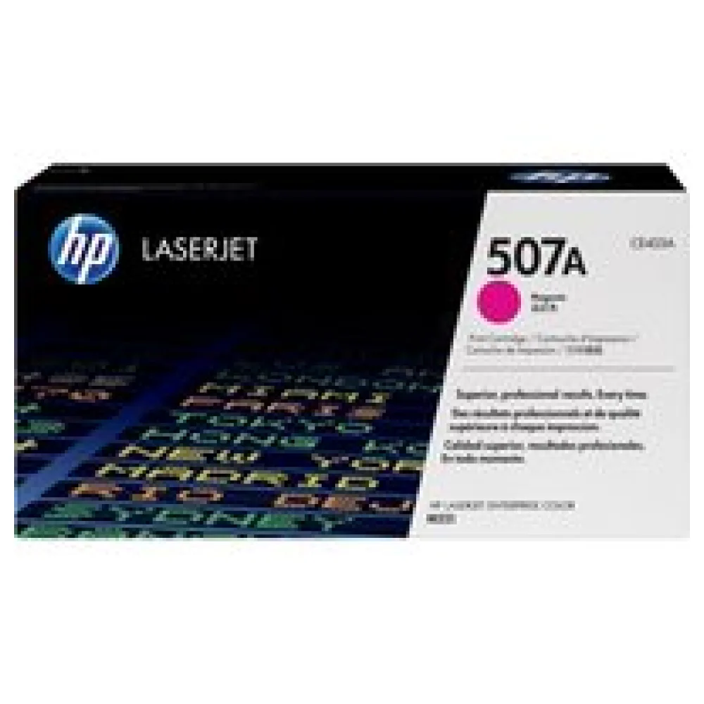 Original HP CE403A / 507A Toner magenta – Bild 2
