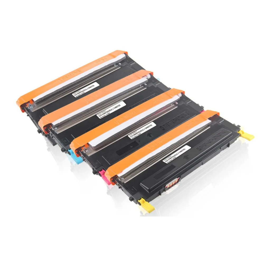 Multipack kompatibel zu Samsung CLT-P4072C/ELS / P4072C enthält 4x Tonerkartusche