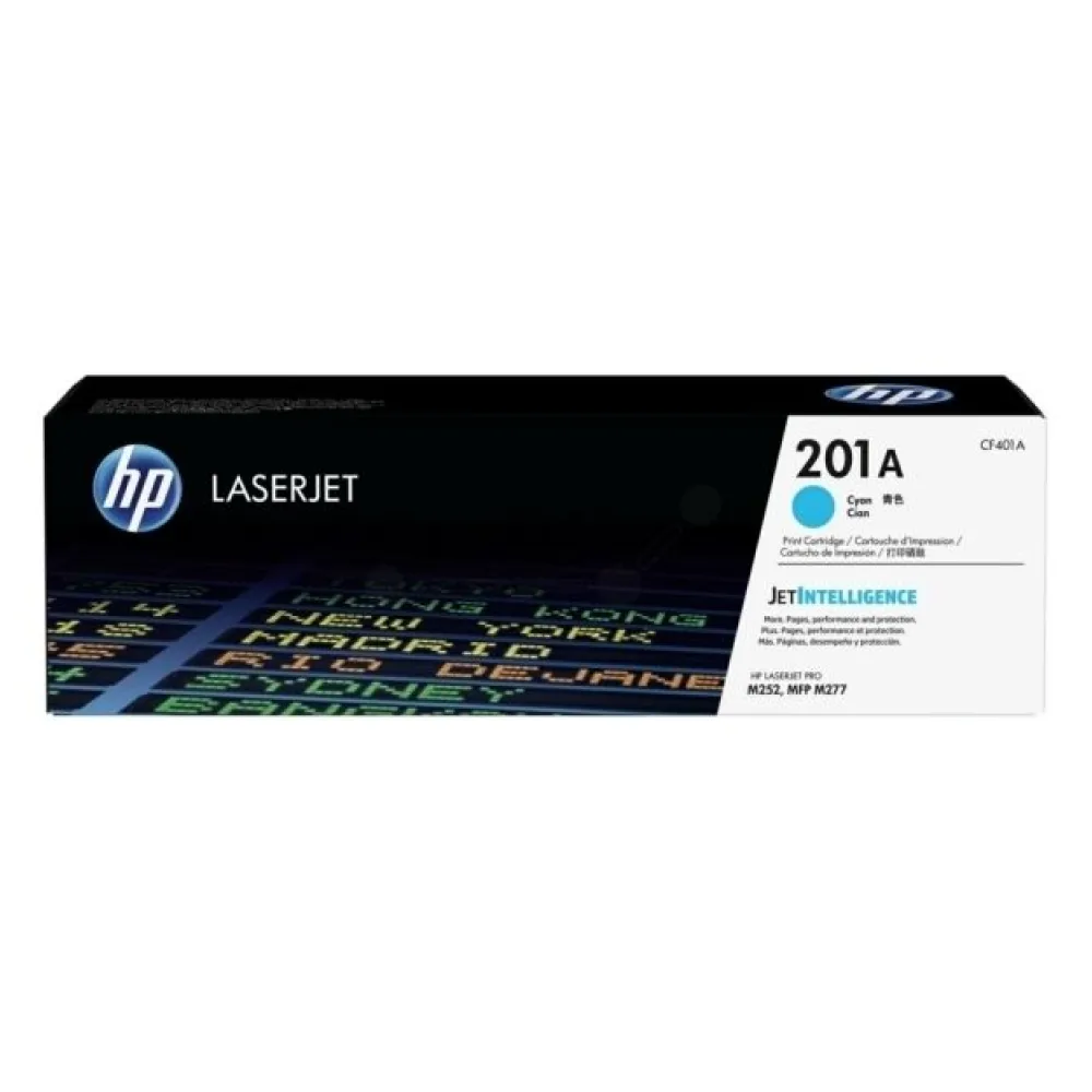 Original HP CF401A / 201A Toner cyan