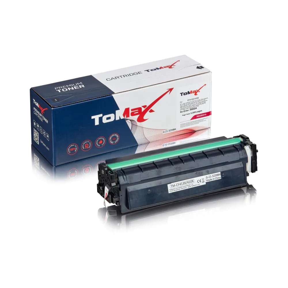ToMax Premium ersetzt HP CF413X / 410X Toner, magenta