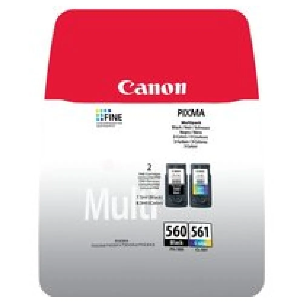 Original Canon 3713C008 / PG560 + CL561 Druckkopfpatrone Multipack – Bild 2