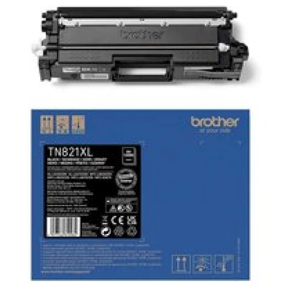 Original Brother TN821XLBK Toner schwarz – Bild 2