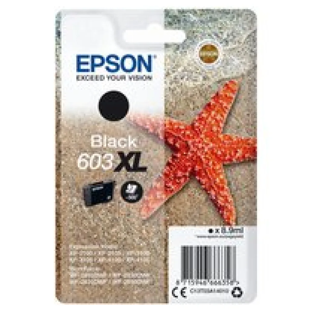 Original Epson C13T03A14010 / 603XL Tintenpatrone schwarz – Bild 2
